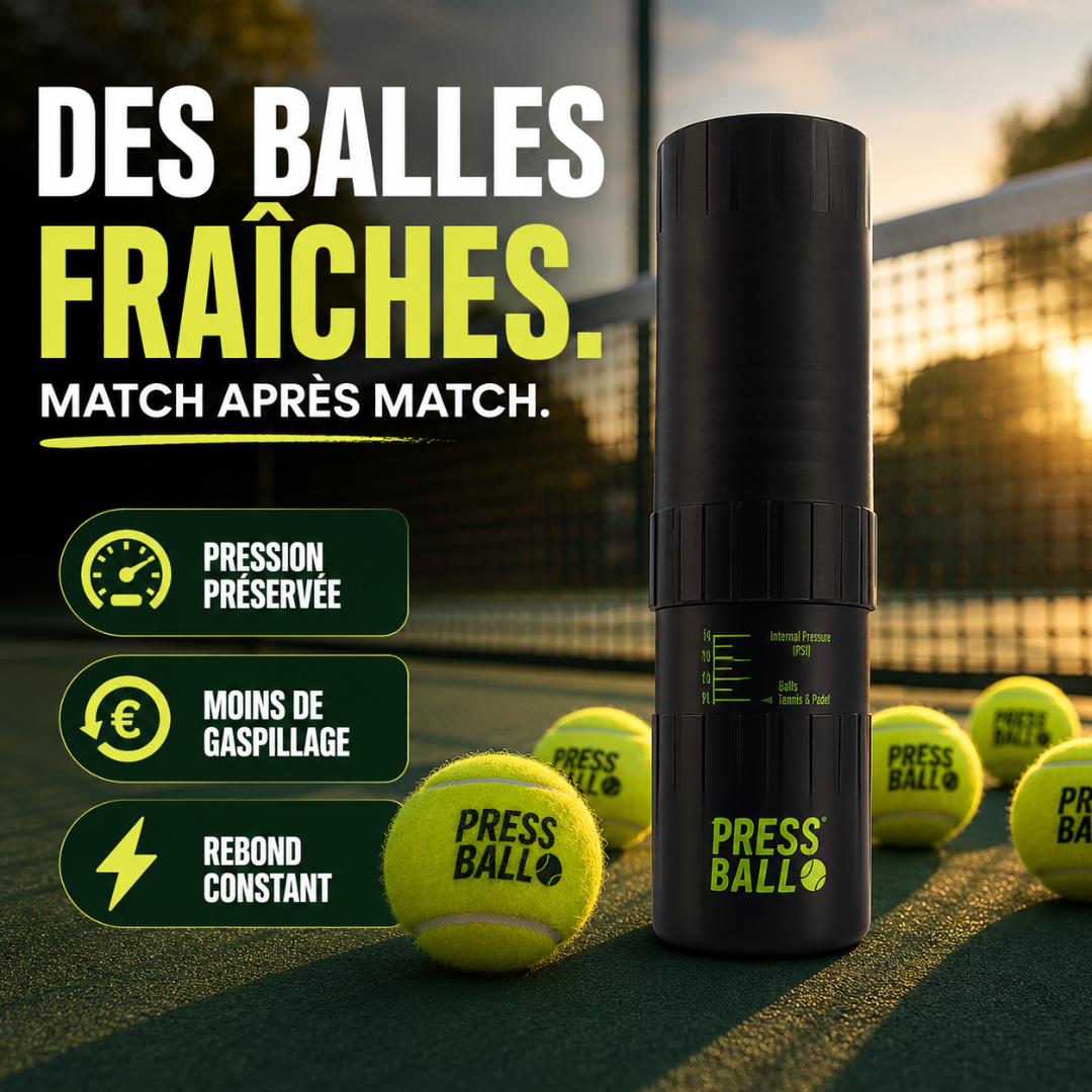 PressBall Classic — pressuriseur manuel de balles