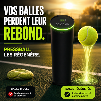 PressBall Pro — recharge USB-C