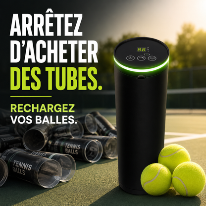 PressBall™ Pro — Pressuriseur électrique automatique pour balles toujours prêtes